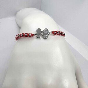 NEW Sterling Silver 925 Son & Daughter Design With Adjustable Bracelet